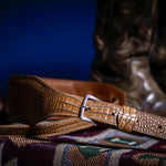 Johnson Strap limited edition vintage blonde caiman
