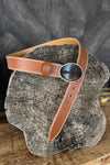 Blue Bell Leather Belt - The Chaman Mid Brown