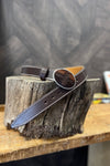 Blue Bell Leather Belt - The Chaman Dark Brown