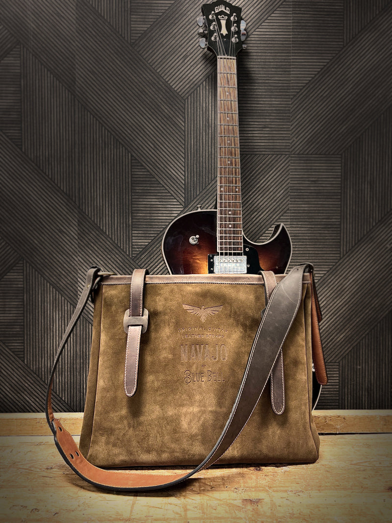 Bluebell Guitar Straps Leather, Craft and Passion in guitar straps