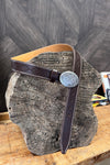 Blue Bell Leather Belt - The Mohicano Dark Brown