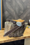 Blue Bell Leather Belt - The Mohicano Dark Brown