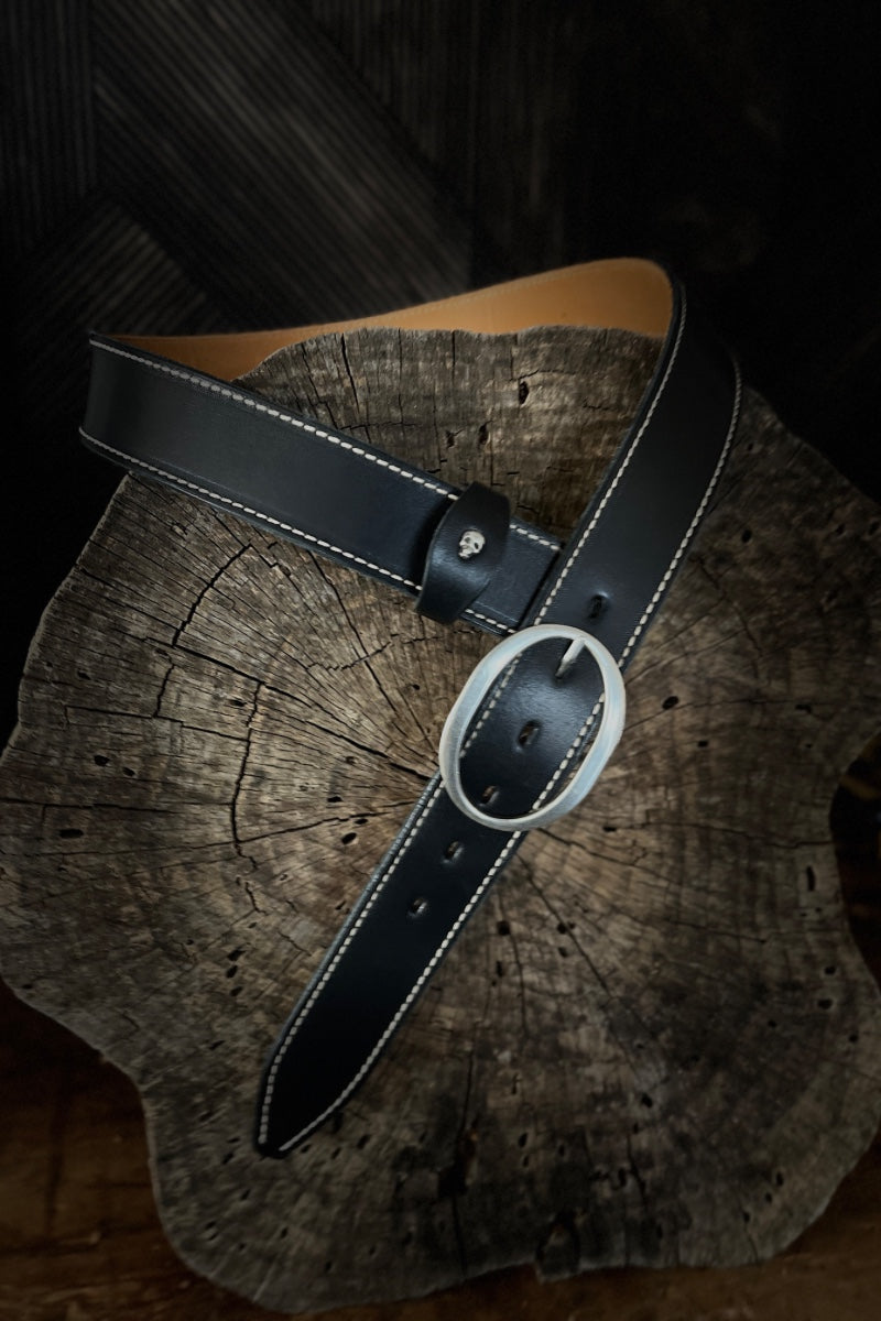 Blue Bell Leather Belt - The Rider