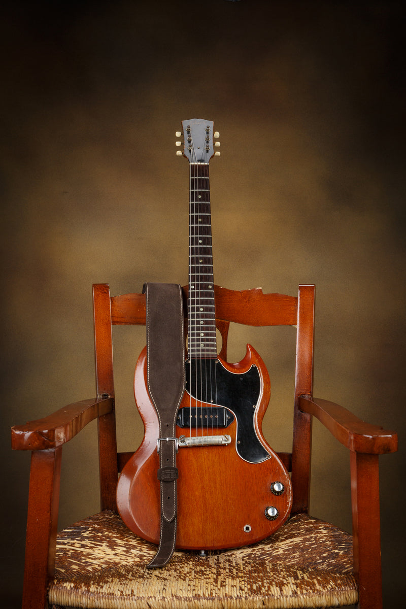1938 The Johnson Strap Dark Coffee Suede
