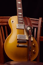 Deville 51 Tan Gold Hardware guitar strap
