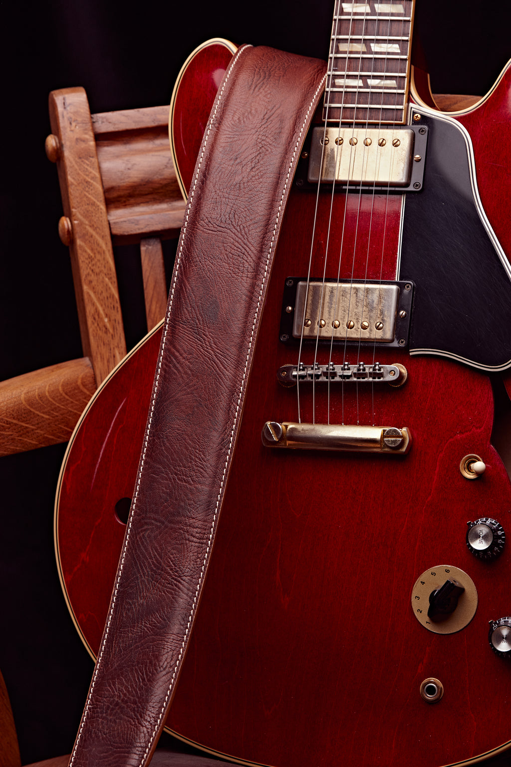 1971 The Icon Strap  aged leather brown